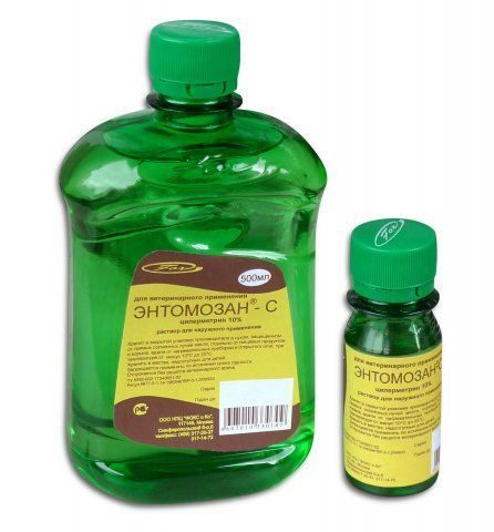 Энтомозан-С, раствор для наружного применения, 500 мл