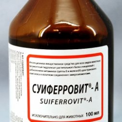 Суиферровит-А, раствор для инъекций, 100 мл