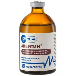 Аквитин, раствор для инъекций, 100 мл