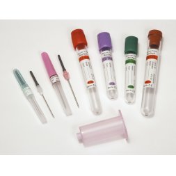 Пробирка вакуумная Rustech для взятия крови (для сыворотки) с активатором свертывания сгустка емк 9 мл , р-р: 15х100 ммм, колпачок- красный