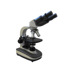 Микроскоп бинокулярный, с осветителем, увеличение 40х1000, Биомед 3