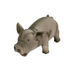 Игрушка для собак Свинья, резиновая, цвета в ассортименте, дл. 15 см, 82350, Кербл